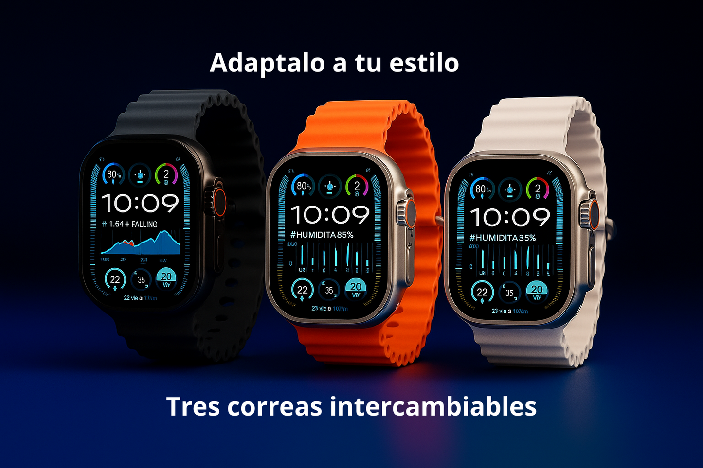 ¡Doble Estilo, Doble Rendimiento!  SMART WATCH T900 ULTRA + AUD SAMSUNG PLUS