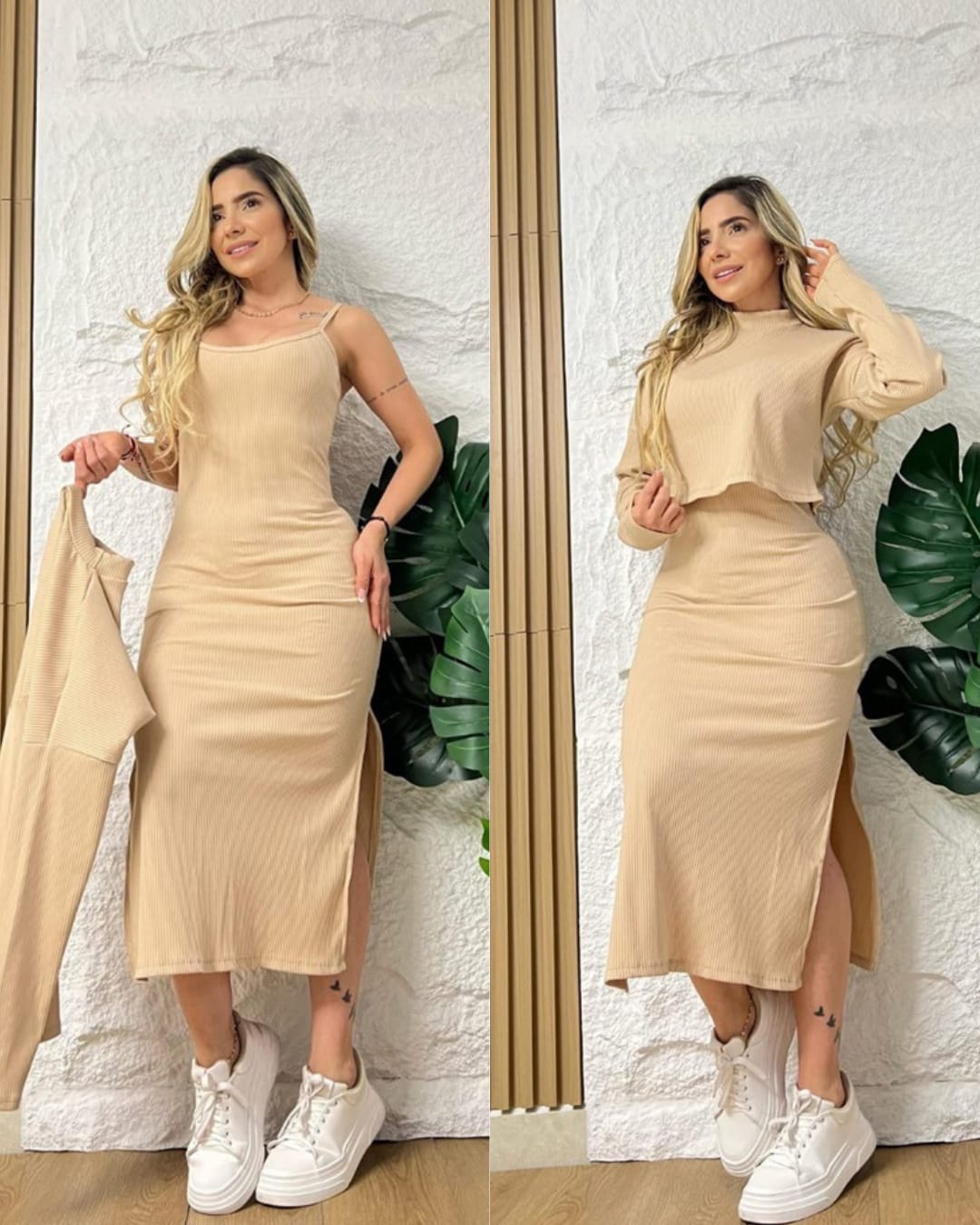 Luce Imparable!!! Estilo y Comodidad en Uno!!!  Consigue tu Conjunto  Vestido+Buso.   AQUI!!!